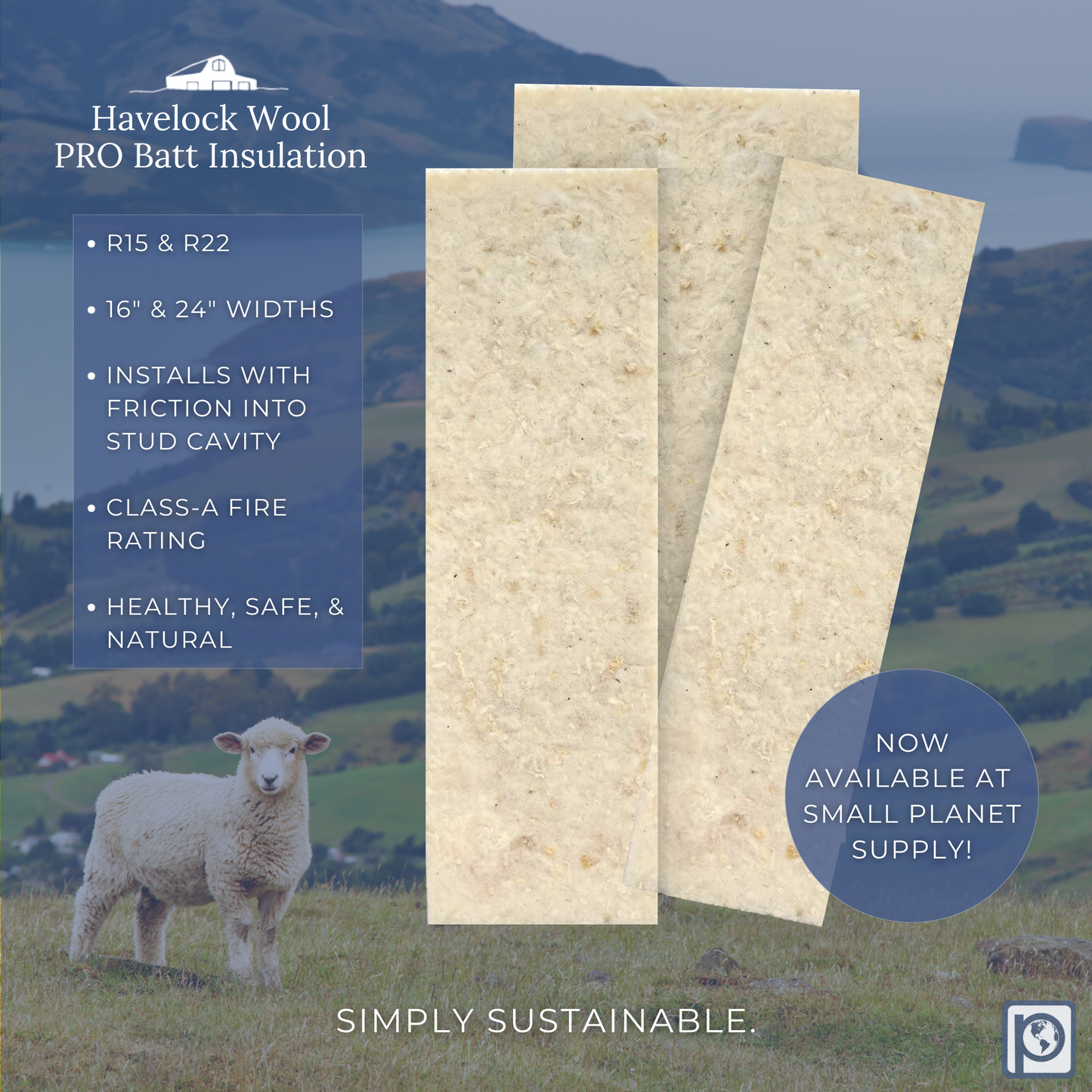 PRO Batt Insulation - R14 / 24" OC (12 Batts | 90 sq/ft)