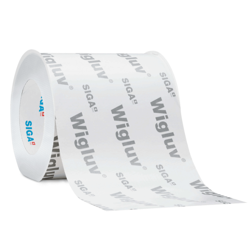 SIGA Wigluv 150 Exterior Air Sealing Tape: 6" Wide - Small Planet Supply Canada