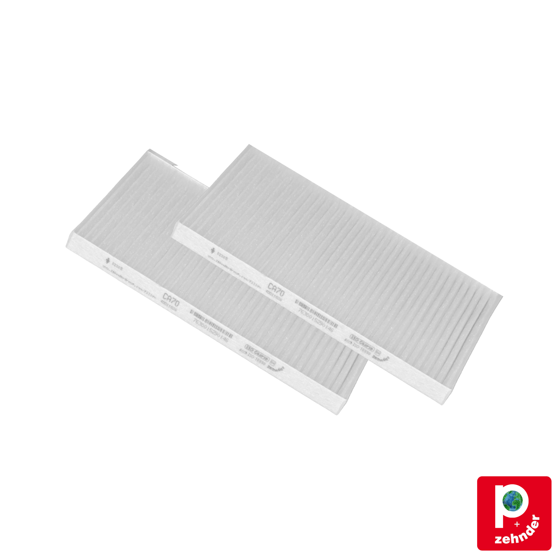 Zehnder ComfoAir 70 Filter Set - G4/G7 (MERV 7 & 13) – Small