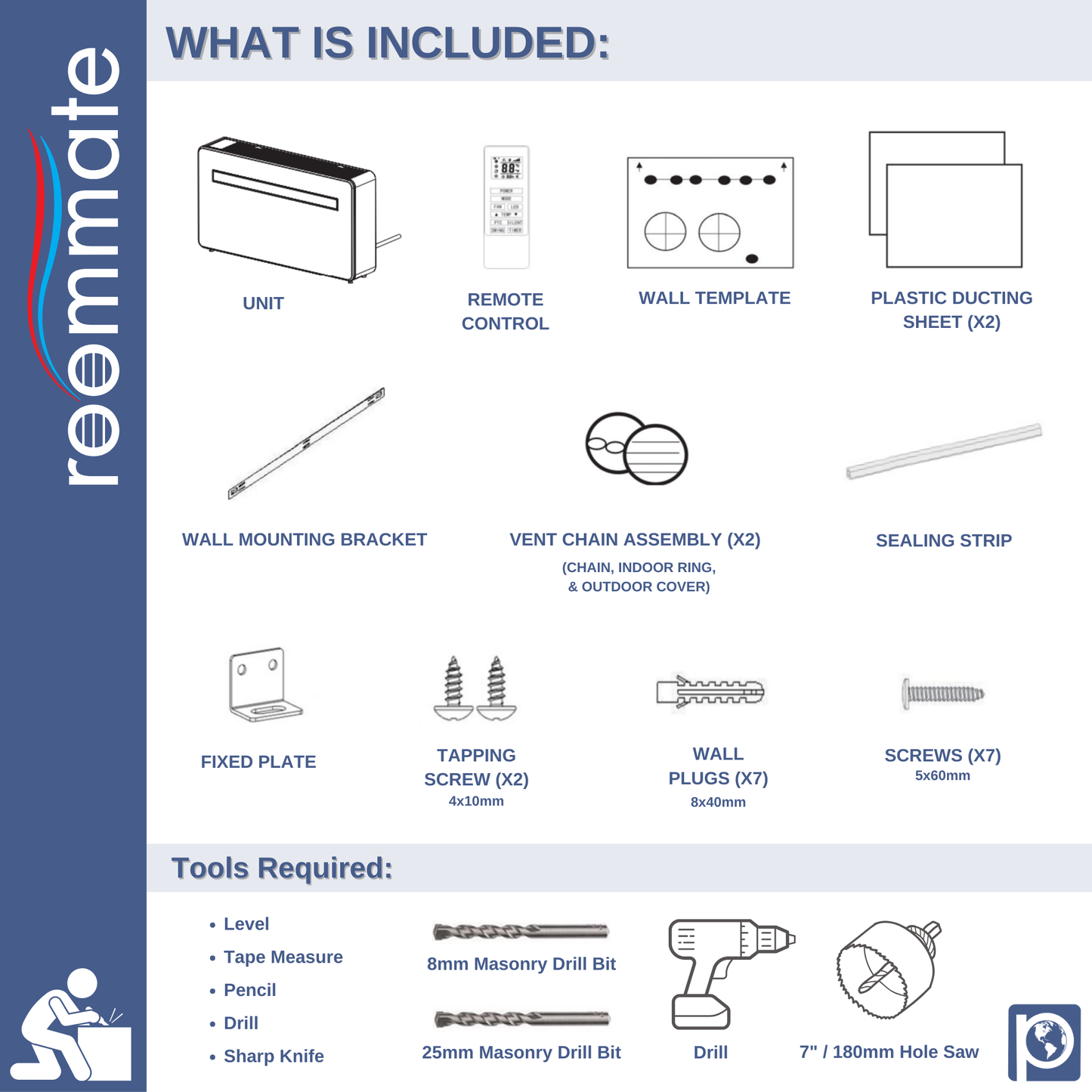 Roommate Micro Heat Pump - Standard (115v)