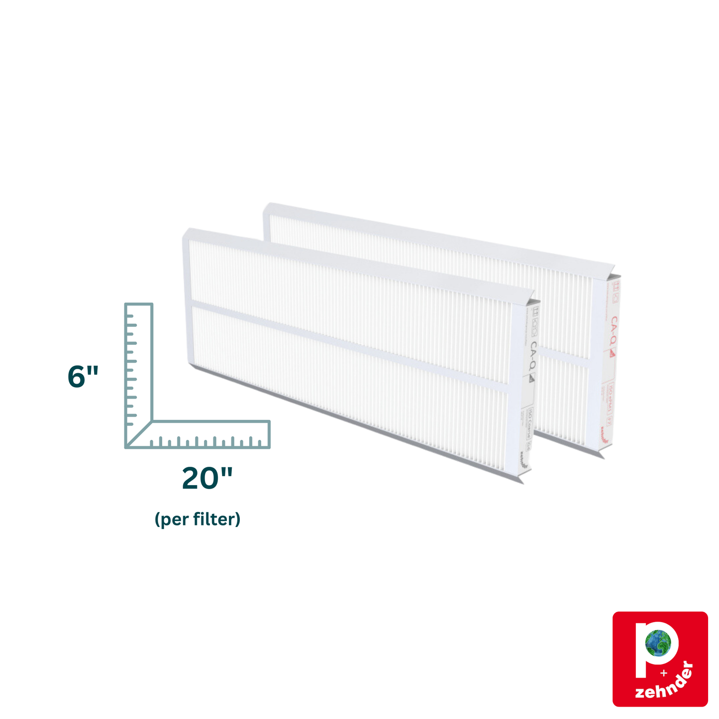 Zehnder ComfoAir Q Series Filter Set - G4/F7 (MERV 7 & 13)