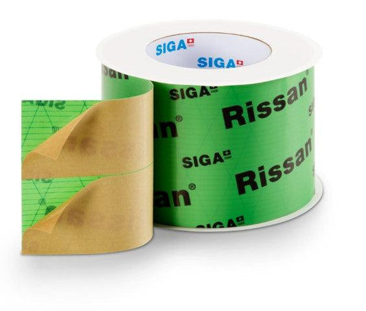 SIGA Rissan 100 Interior Air Sealing Tape: 4" Wide - Small Planet Supply Canada