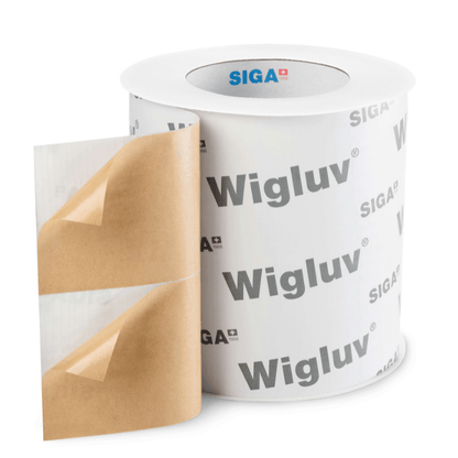 SIGA Wigluv 150 Exterior Air Sealing Tape: 6" Wide - Small Planet Supply Canada
