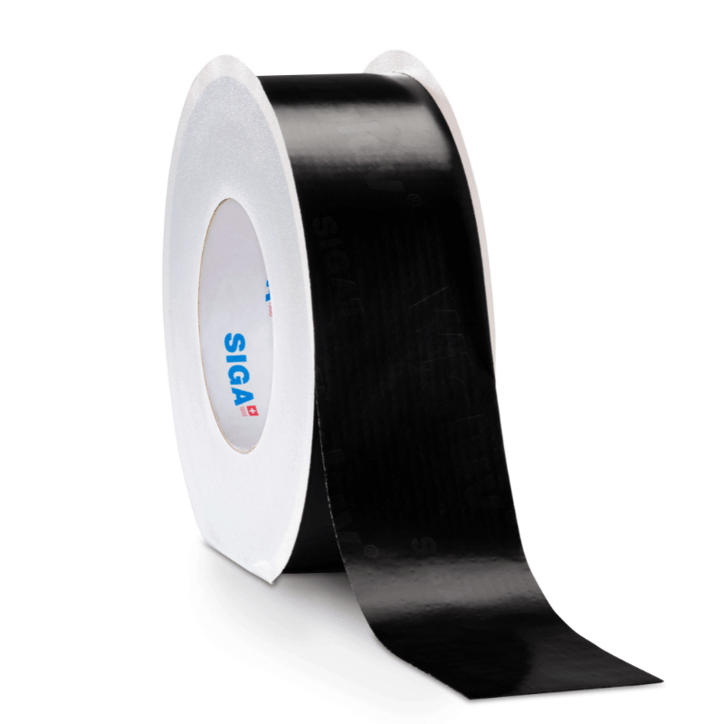 SIGA Wigluv Black 60 Exterior Membrane Tape: 2-1/4" Wide - Small Planet Supply Canada