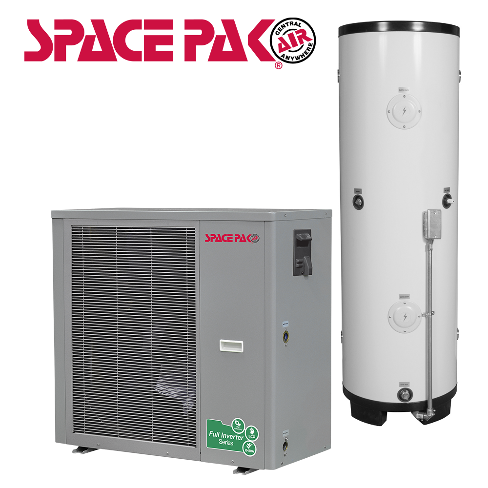 SpacePak Air-to-Water Heat Pumps - Small Planet Supply Canada